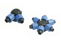 Start Adaptor With Screwed And Single Exit