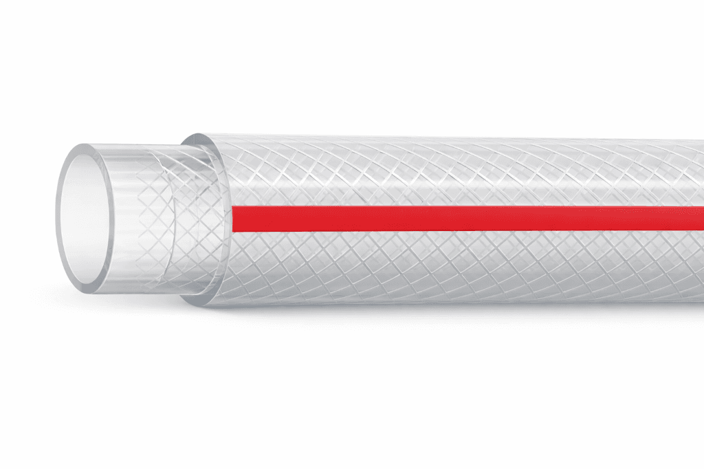 Süper Örgülü Şeffaf Hortumlar