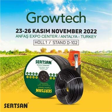Growtech Antalya agriculture fair 2022